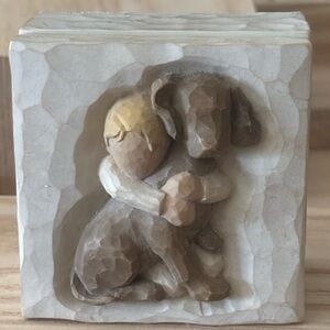 Willow Tree 2004 Trinket Box “Hug” #26609 DEMDACO Susan Lordi Pre-Owned No Box